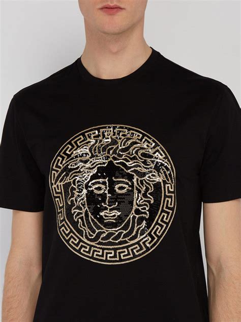 versace t shirt mens medusa|versace medusa shirt men's uk.